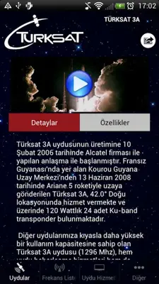 Turksat android App screenshot 4